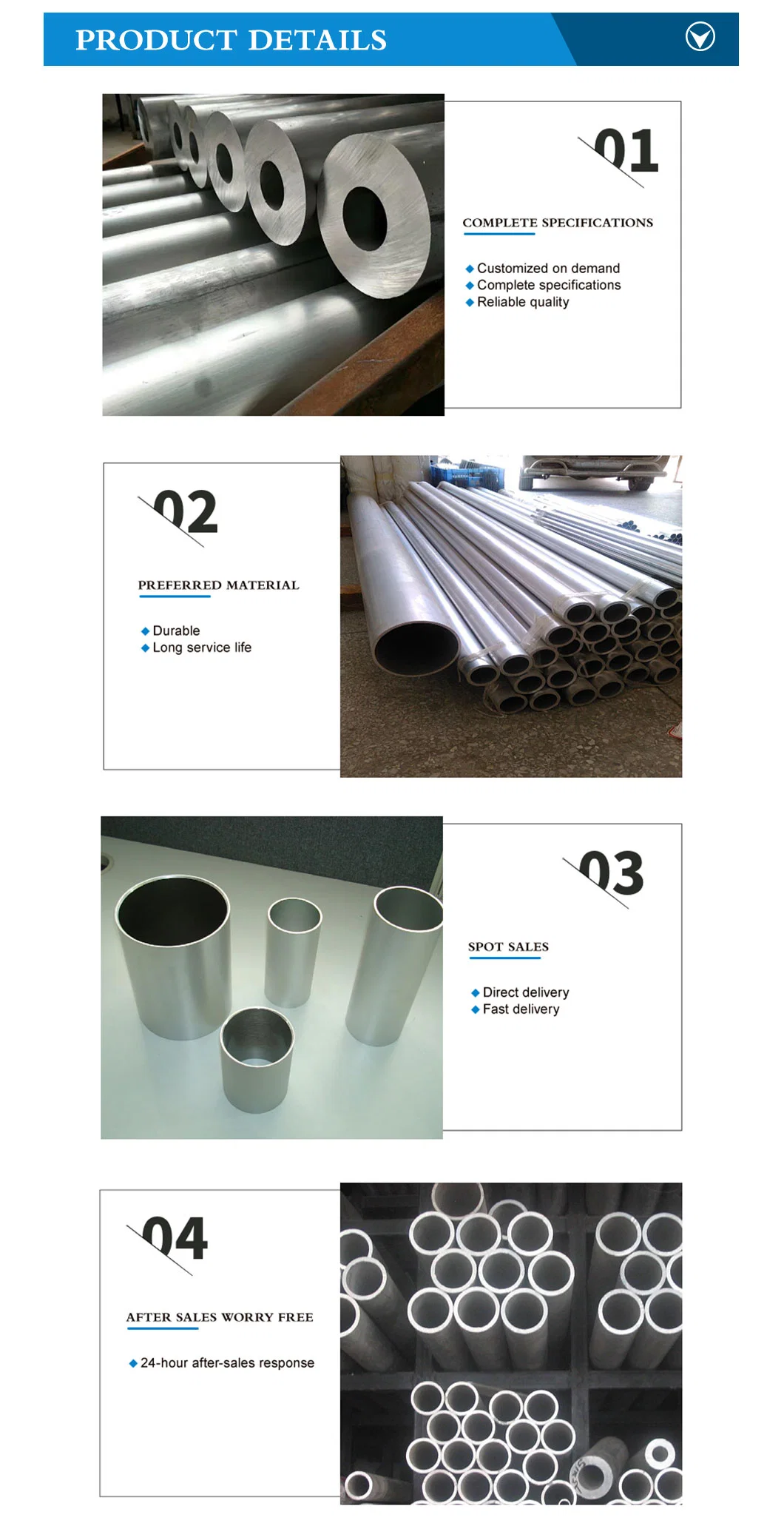 Corrosion Resistant Alloy ASTM B622, ASTM B167, ASTM B163, ASTM B444 Monel 400 Nickel Alloy Pipe/Tube